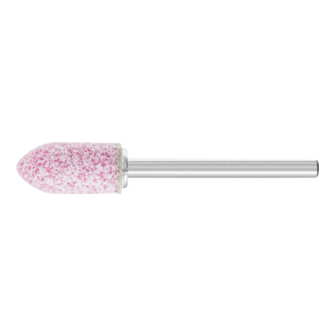 PFERD STEEL EDGE Schleifstift Spitzbogen Ø 8x16 mm Schaft-Ø 3 mm A46 für Stahl- und Stahlguss