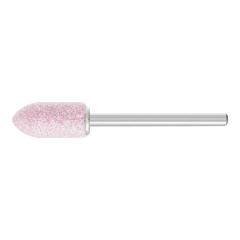 PFERD STEEL EDGE Schleifstift Spitzbogen Ø 8x16 mm Schaft-Ø 3 mm A80 für Stahl- und Stahlguss
