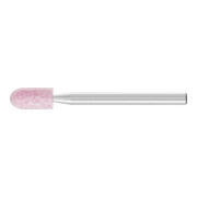 PFERD STEEL EDGE Schleifstift Walzenrund Ø 5x10mm Schaft-Ø 3 mm A60 für Stahl- und Stahlguss