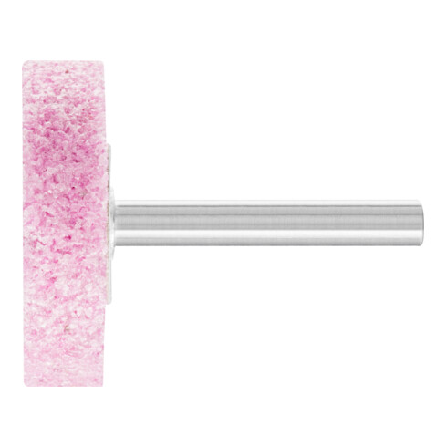 PFERD STEEL EDGE Schleifstift Zylinder Ø 40x13 mm Schaft-Ø 6 mm A30 für Stahl- und Stahlguss