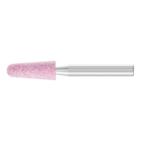 PFERD STEEL Schleifstift Kegel Ø 10x25 mm Schaft-Ø 6 mm A80 für Stahl- und Stahlguss