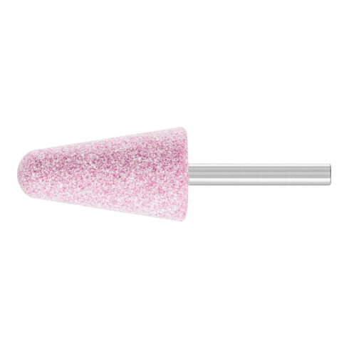 PFERD STEEL Schleifstift Kegel Ø 25x45 mm Schaft-Ø 6 mm A60 für Stahl- und Stahlguss