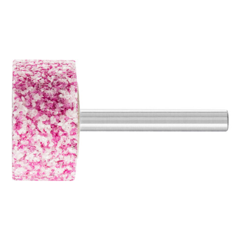 PFERD STEEL Schleifstift Zylinder Ø 32x16 mm Schaft-Ø 6 mm A24 für Stahl- und Stahlguss