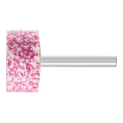 PFERD STEEL Schleifstift Zylinder Ø 32x16 mm Schaft-Ø 6 mm A24 für Stahl- und Stahlguss