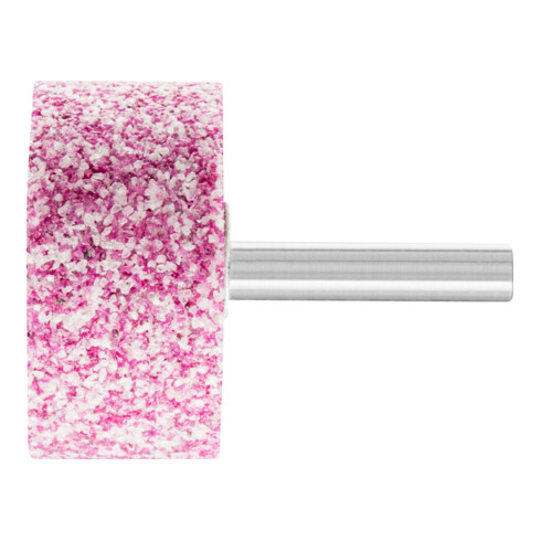 PFERD STEEL Schleifstift Zylinder Ø 50x25 mm Schaft-Ø 8 mm A24 für Stahl- und Stahlguss