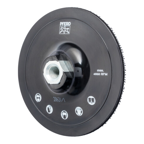 PFERD Supporto per dischi velcrati POLIVIE, PVKRH 125 M14