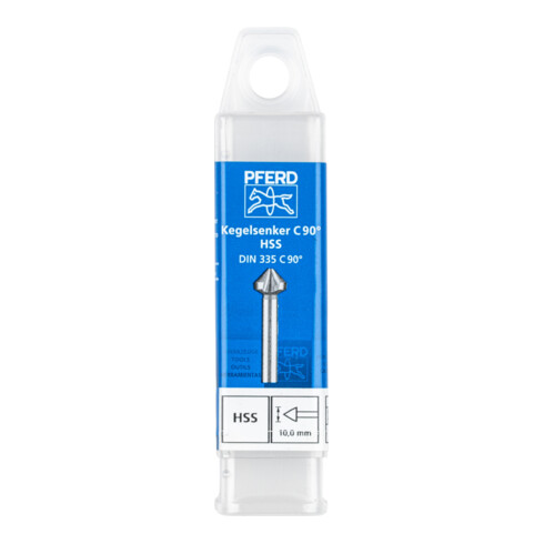 PFERD Svasatore conico HSS, DIN 335 C90°, diametro esterno 8,3mm HSS
