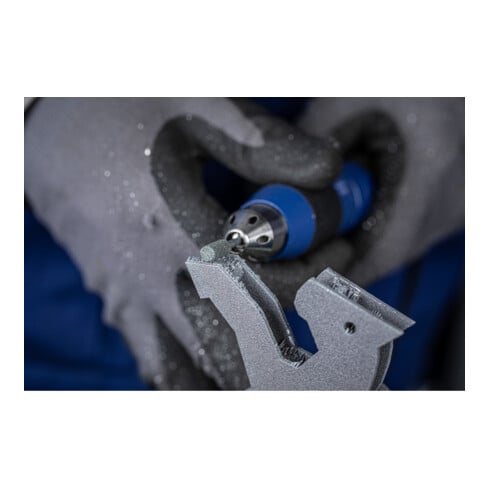 PFERD TOOLS ALU Schleifstift Zylinder Ø 10x13 mm Schaft-Ø 6 mm SiC80 für Aluminium