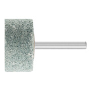 PFERD TOOLS ALU Schleifstift Zylinder Ø 40x20mm Schaft-Ø 6 mm SiC80 für Aluminium