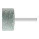 PFERD TOOLS ALU Schleifstift Zylinder Ø 40x20mm Schaft-Ø 6 mm SiC80 für Aluminium