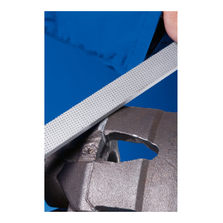PFERD TOOLS Angelfeile gefräst Flachstumpf 300mm Zahnung 3, feine Zerpanung weicher Metalle