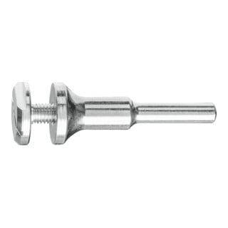 PFERD TOOLS Aufspannbolzen für Schleifräder mit Bohrung 6 mm Schaft-Ø 6 mm Spannbereich 3-10mm