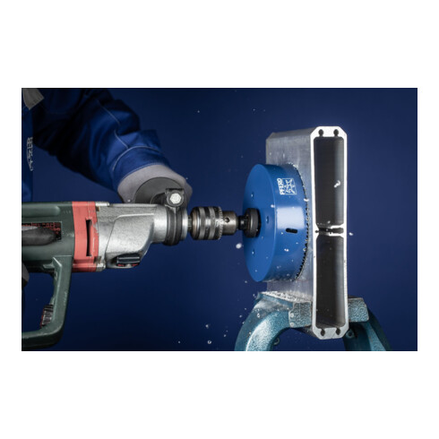 PFERD TOOLS Bi-Metall Lochsäge Co8/M42 Ø 168 mm Schnitttiefe 31 mm für Stahl, Edelstahl, Blech, Holz