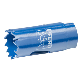 PFERD TOOLS Bi-Metall Lochsäge Co8/M42 Ø 22 mm Schnitttiefe 36 mm für Stahl, Edelstahl, Blech, Holz