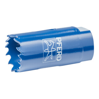 PFERD TOOLS Bi-Metall Lochsäge Co8/M42 Ø 24 mm Schnitttiefe 36 mm für Stahl, Edelstahl, Blech, Holz