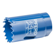 PFERD TOOLS Bi-Metall Lochsäge Co8/M42 Ø 29 mm Schnitttiefe 36 mm für Stahl, Edelstahl, Blech, Holz