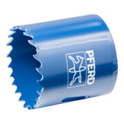 PFERD TOOLS Bi-Metall Lochsäge Co8/M42 Ø 43 mm Schnitttiefe 31 mm für Stahl, Edelstahl, Blech, Holz