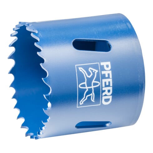 PFERD TOOLS Bi-Metall Lochsäge Co8/M42 Ø 48 mm Schnitttiefe 31 mm für Stahl, Edelstahl, Blech, Holz