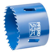 PFERD TOOLS Bi-Metall Lochsäge Co8/M42 Ø 57 mm Schnitttiefe 31 mm für Stahl, Edelstahl, Blech, Holz