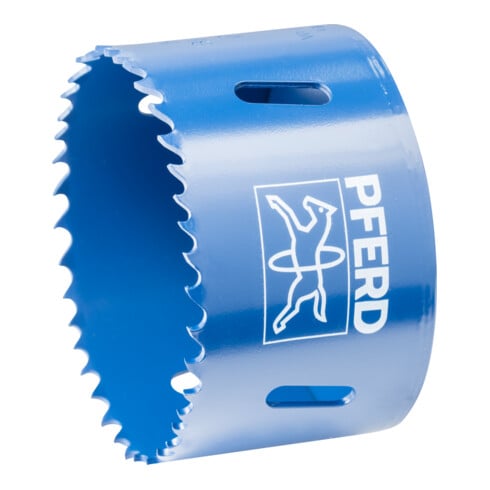 PFERD TOOLS Bi-Metall Lochsäge Co8/M42 Ø 70mm Schnitttiefe 31 mm für Stahl, Edelstahl, Blech, Holz