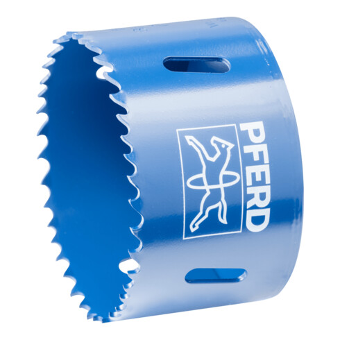 PFERD TOOLS Bi-Metall Lochsäge Co8/M42 Ø 70mm Schnitttiefe 31 mm für Stahl, Edelstahl, Blech, Holz