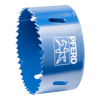 PFERD TOOLS Bi-Metall Lochsäge Co8/M42 Ø 83 mm Schnitttiefe 31 mm für Stahl, Edelstahl, Blech, Holz