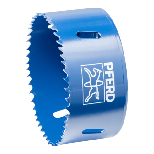 PFERD TOOLS Bi-Metall Lochsäge Co8/M42 Ø 89 mm Schnitttiefe 31 mm für Stahl, Edelstahl, Blech, Holz