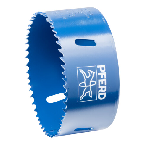PFERD TOOLS Bi-Metall Lochsäge Co8/M42 Ø 95 mm Schnitttiefe 31 mm für Stahl, Edelstahl, Blech, Holz