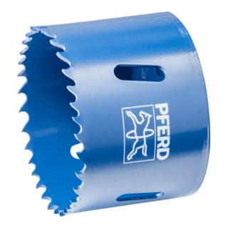 PFERD TOOLS Bi-Metall Lochsäge Co8/M42 Ø 59 mm Schnitttiefe 31 mm für Stahl, Edelstahl, Blech, Holz