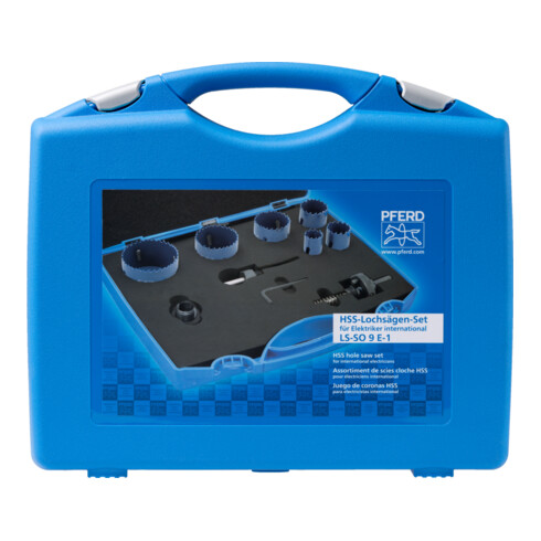 PFERD TOOLS Bi-Metall Lochsägen Set Co8/M42 10-tlg. für Elektriker international