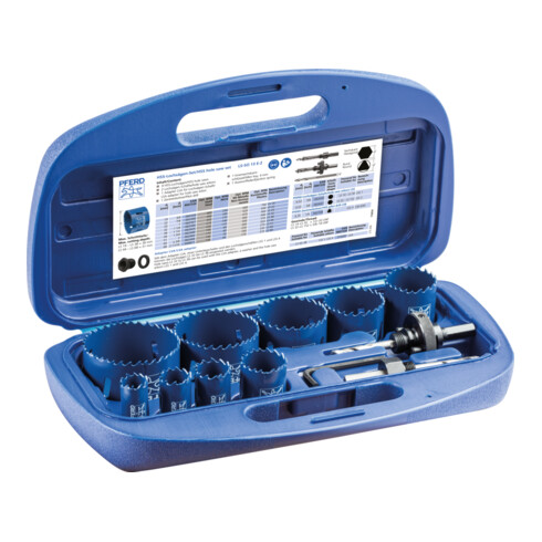 PFERD TOOLS Bi-Metall Lochsägen Set Co8/M42 14-tlg. für Elektriker Deutschland