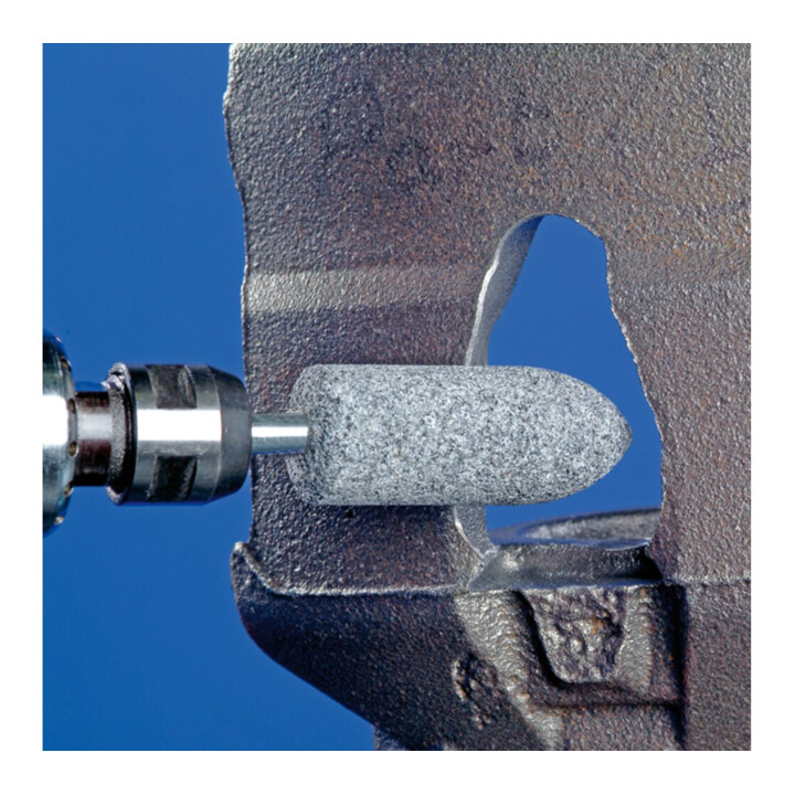 PFERD TOOLS CAST EDGE Schleifstift Spitzbogen Ø 20x50mm Schaft-Ø 6 mm SIC30 für Grau-und Sphäroguss (10)