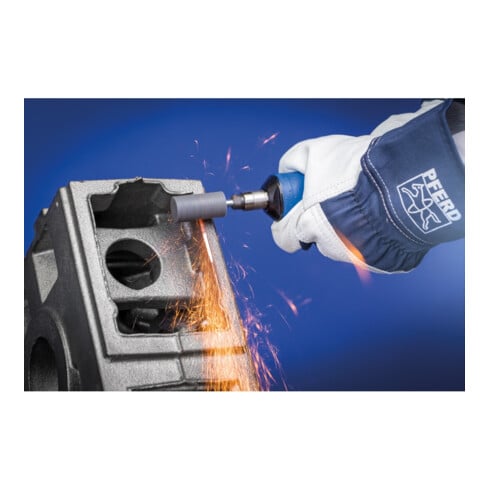 PFERD TOOLS CAST EDGE Schleifstift Zylinder Ø 25x32 mm Schaft-Ø 6 mm SIC30 für Grau-und Sphäroguss