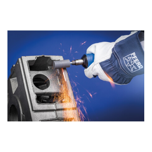 PFERD TOOLS CAST EDGE Schleifstift Zylinder Ø 40x40mm Schaft-Ø 8 mm SIC24 für Grau-und Sphäroguss