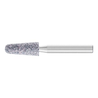 PFERD TOOLS CAST Schleifstift Kegel Ø 10x25 mm Schaft-Ø 6 mm A46 für Grau-und Sphäroguss