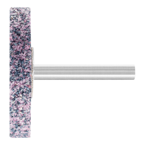 PFERD TOOLS CAST Schleifstift Zylinder Ø 50x8 mm Schaft-Ø 6 mm A30 für Grau-und Sphäroguss
