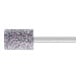 PFERD TOOLS CAST Schleifstift Zylinder Ø 20x25 mm Schaft-Ø 6 mm A30 für Grau-und Sphäroguss