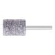 PFERD TOOLS CAST Schleifstift Zylinder Ø 25x32 mm Schaft-Ø 6 mm A30 für Grau-und Sphäroguss