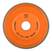 PFERD TOOLS CBN-Schleifscheibe Kunstharz 11V9 PH 100mm B151 (mittel) Trockenschliff