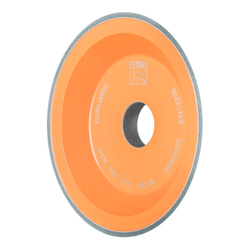 PFERD TOOLS CBN-Schleifscheibe Kunstharz 12V9 PHT 100mm B126 (mittel) Trocken- und Nassschliff