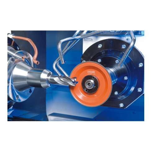 PFERD TOOLS CBN-Schleifscheibe Kunstharz 12V9 PHT 100mm B126 (mittel) Trocken- und Nassschliff