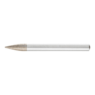 PFERD TOOLS CBN-Schleifst. Spitzbog.-Ø 6x18 mm Schaft-Ø 6 mm B126 (mit.) z. Gravur/Schleifen kl. Öffnungen
