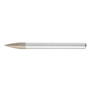 PFERD TOOLS CBN-Schleifst. Spitzbog.-Ø 6x18 mm Schaft-Ø 6 mm B126 (mit.) z. Gravur/Schleifen kl. Öffnungen