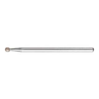 PFERD TOOLS CBN-Schleifstift Kugel Ø 3,0mm Schaft-Ø 3 mm B64 (fein) zum Gravieren und Entgraten