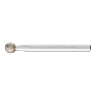 PFERD TOOLS CBN-Schleifstift Kugel Ø 8,0mm Schaft-Ø 6 mm B126 (mittel) zum Gravieren und Entgraten