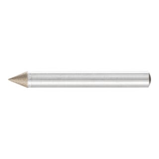 PFERD TOOLS CBN-Schleifstift Spitzkegel Ø 6x45° Schaft-Ø 6 mm B64 (fein) zum Anfasen/Entgraten/Senken
