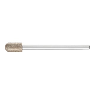 PFERD TOOLS CBN-Schleifstift Walzenrund Ø 6,0mm Schaft-Ø 3 mm B126 (mittel) ideal für den Handeinsatz