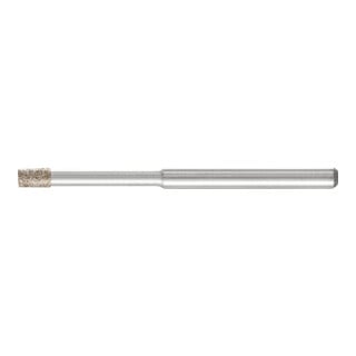 PFERD TOOLS CBN-Schleifstift Zyl. Ø 2,6 mm Schaft-Ø 3 mm B126 (mit.) zum Schleifen von Bohrungen/Radien