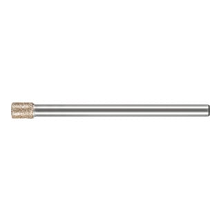 PFERD TOOLS CBN-Schleifstift Zyl. Ø 4,0mm HM-Schaft-Ø 3 mm B151 (grob) zum stationären Innenschleifen