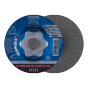 PFERD TOOLS CC-GRIND FLEX Schleifscheibe 115x22,23 mm COARSE Leistungslinie SG STEEL für Stahl
